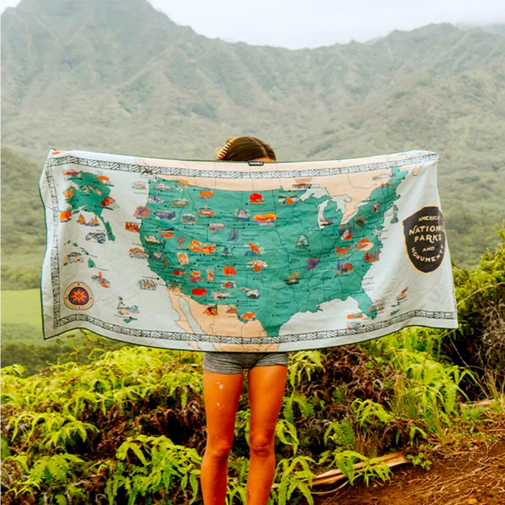 The Original Go Anywhere Towel by Nomadix, National Parks and Monuments